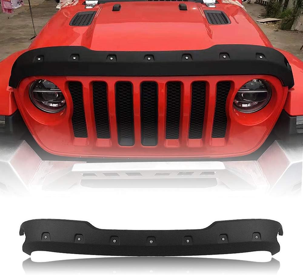 Hood Shields Stone Guards for 20182023 Jeep Wrangler JL