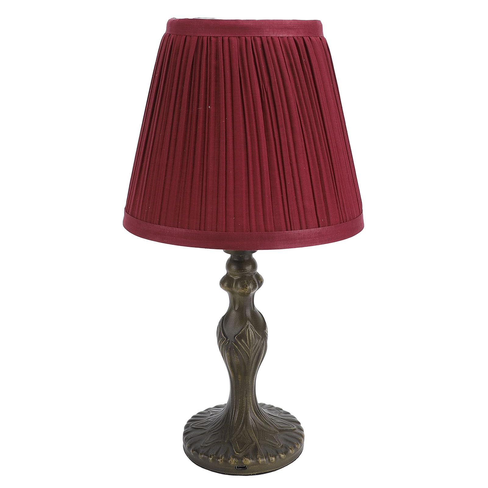 Aramox Lampada da Tavolo a LED Senza Fili in Tessuto, Lampada da Scrivania