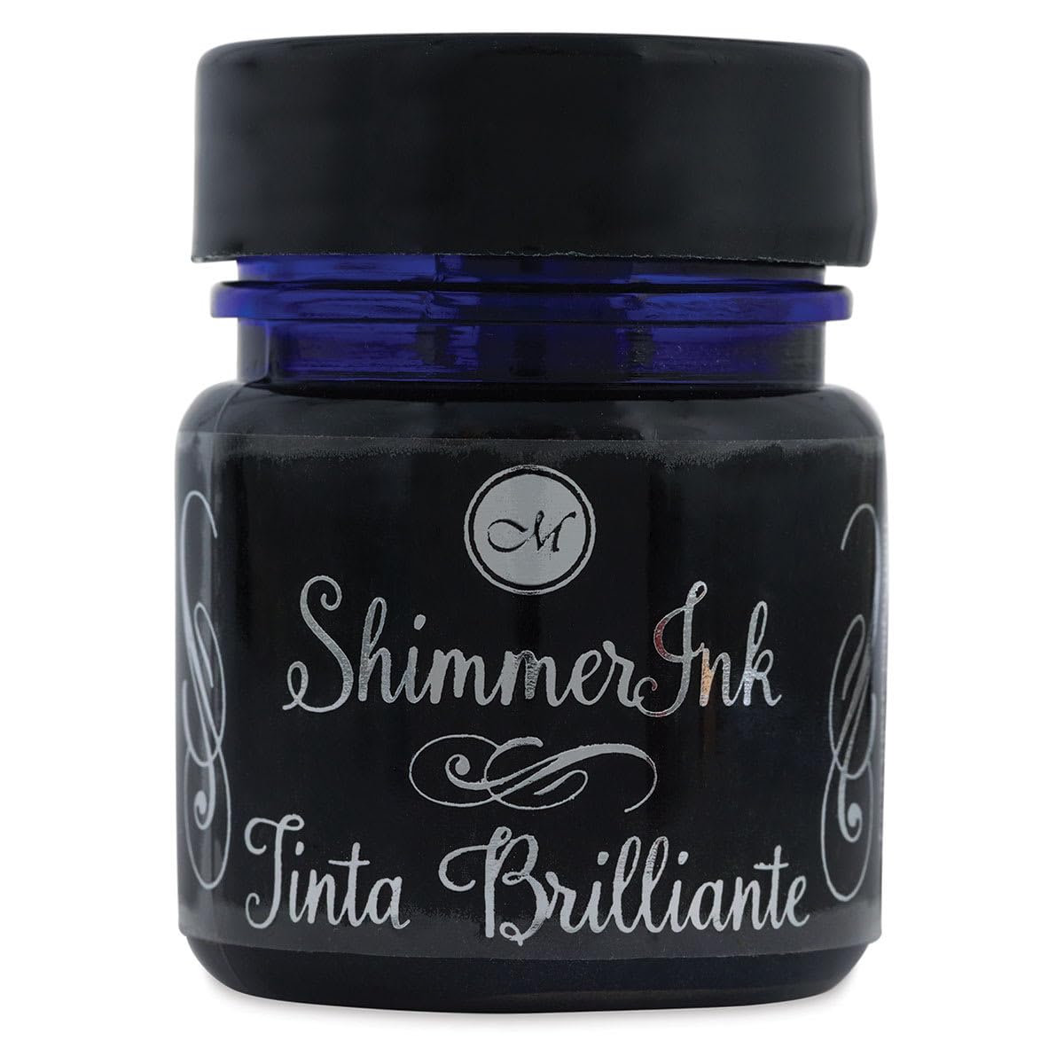 Encre Shimmer Manuscript Brocade Persan 25 ml, flacon encre pailletée dessin plume