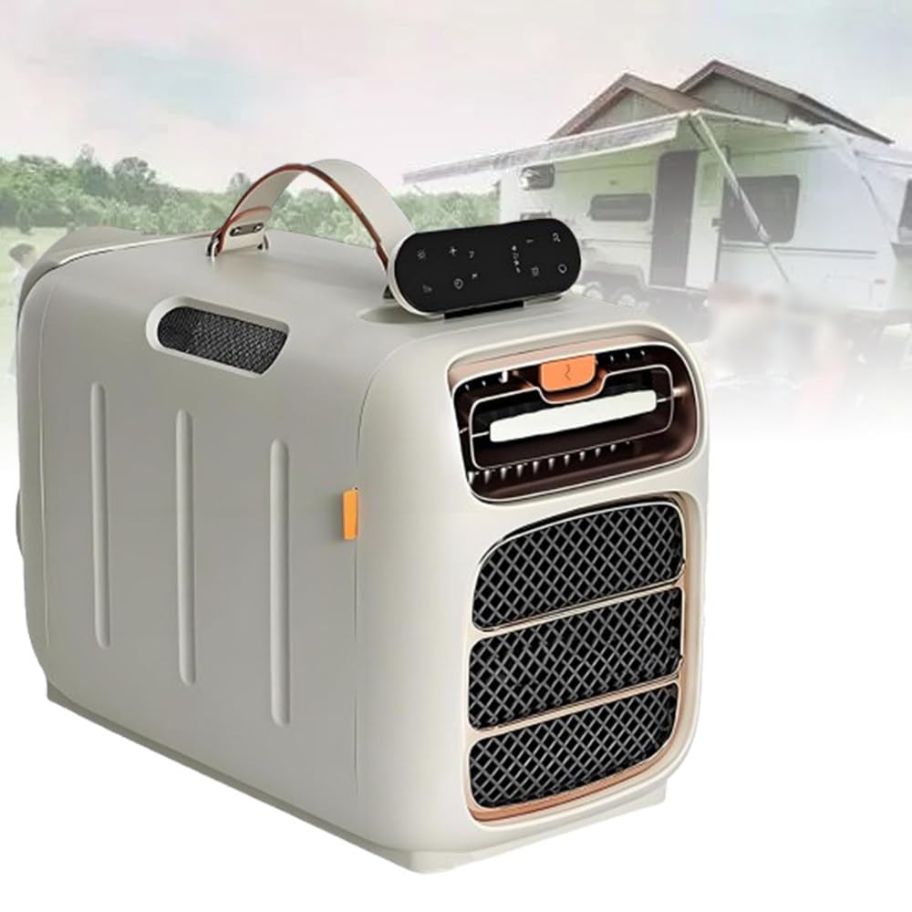 ShaiVrissian Portable Tent Ac with Low Power Compressor Cooling Cold