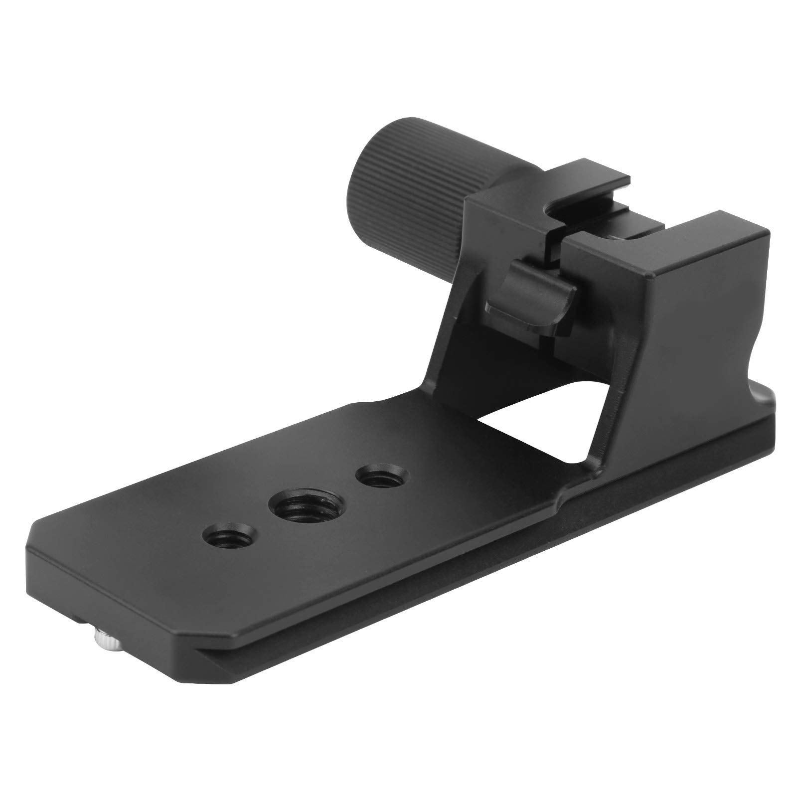 Lens Collar Replacement Foot, Aluminium Alloy Tripod Mount Ring Stand, 1/4 Inch and 3/8 Inch Thread Base Foot Base Fit for FE 200?600