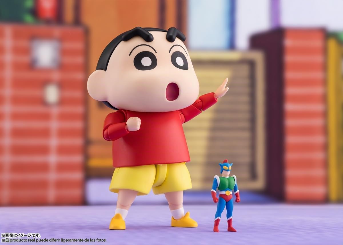 TAMASHII Nations - Crayon Shinchan - Figura de acción de Shinnosuke Nohara S.H.Figuarts
