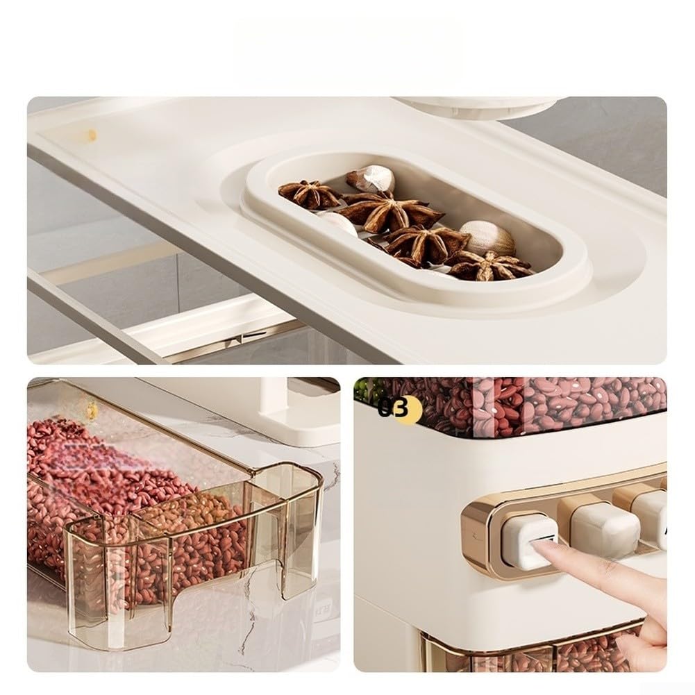 Contenedor Cereales Plástico PP Sin BPA Anti-Humedad(S)