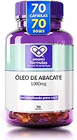 Óleo De Abacate 1000mg Softgel | 70 Cápsulas