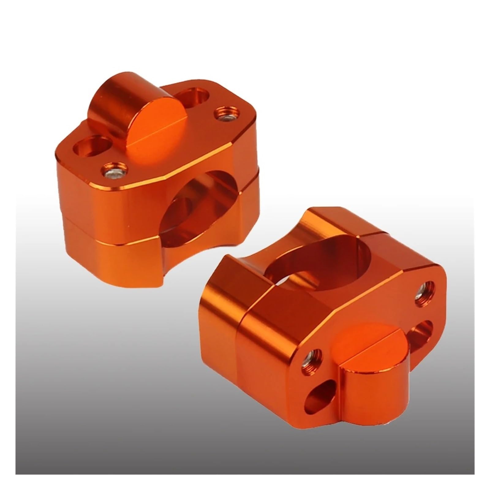Rialzi Manubrio Per Pit Dirt Bike Racing Moto MX ATV Manubrio Fat Bar Riser Adattatore Montaggio Morsetto 22 Mm A 28 Mm Morsetto Rialzo Manubrio(Orange)