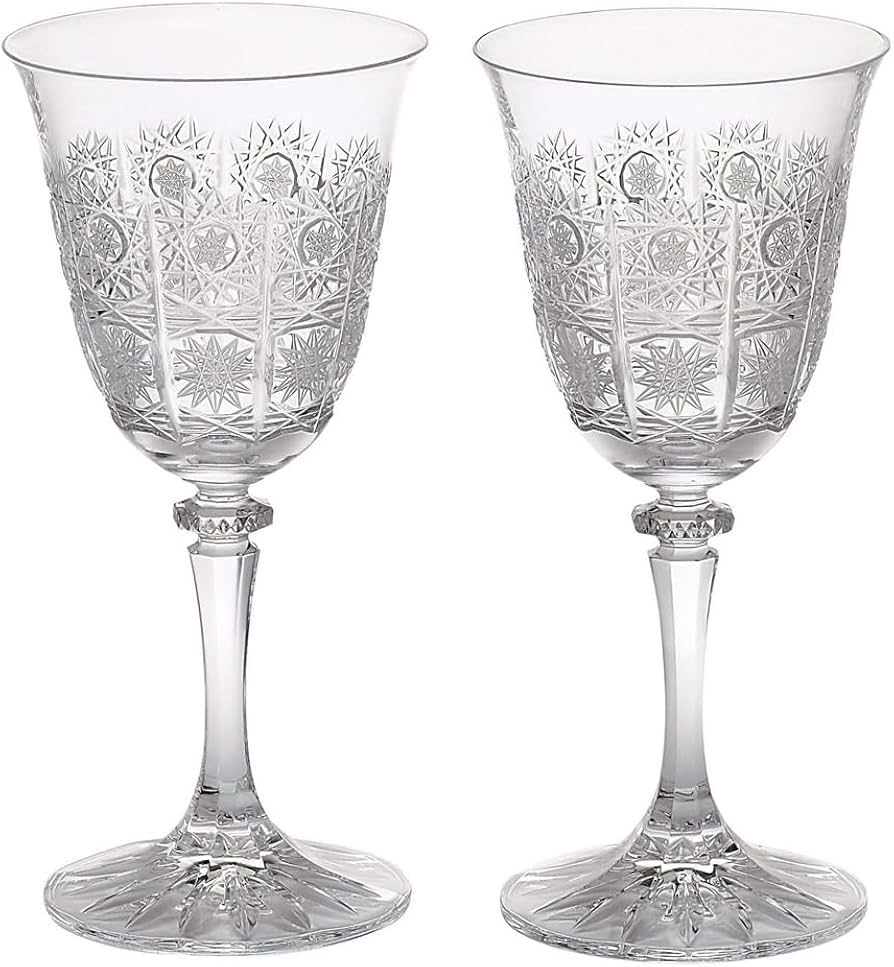 Amazon｜エルベクリスタル(Elbe Crystal) ペアワイングラス