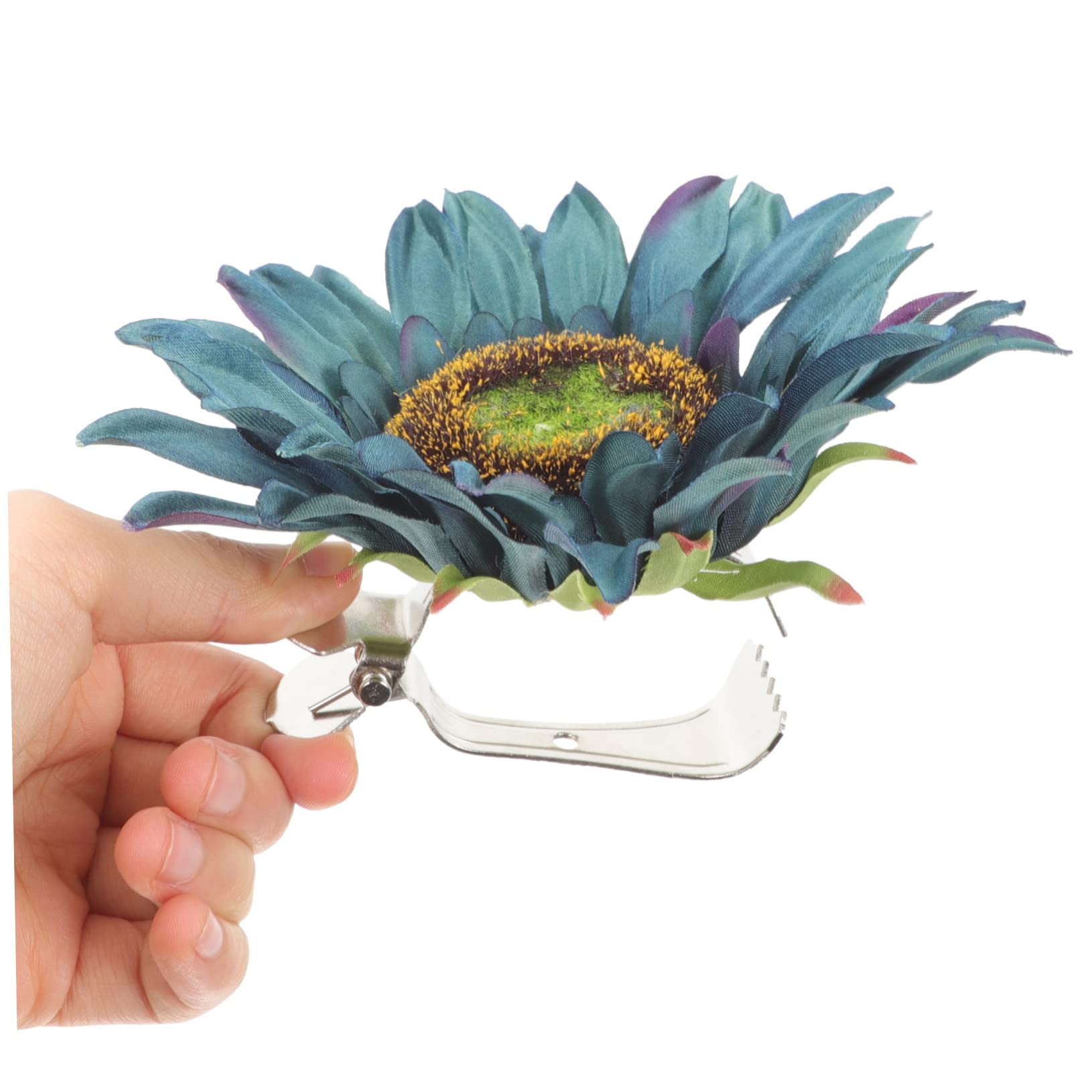 TOPBATHY 10stücke Sunflower Vorhang Halter Clips Einfache Befestigung Ohne Bohren Dekorative Gardinen Raffhalter Für Wohnzimmer Schlafzimmer Büro Und Mehr