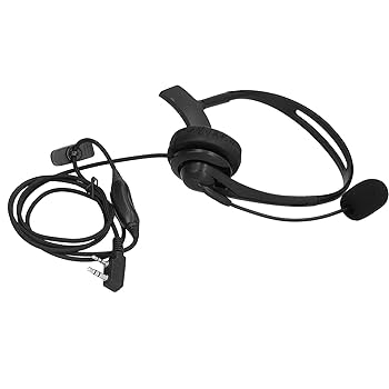 VOX ヘッドセット CHP150 Amazon.co.jp: トランシーバー イヤホンマイク, 有線ヘッドホン