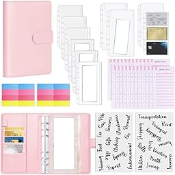 Lot de 45 classeurs budgétaires avec enveloppes à fermeture éclair, pour billets, cartes de coupon, planificateur budgétaire pour économiser de l'argent, enveloppes de trésorerie D