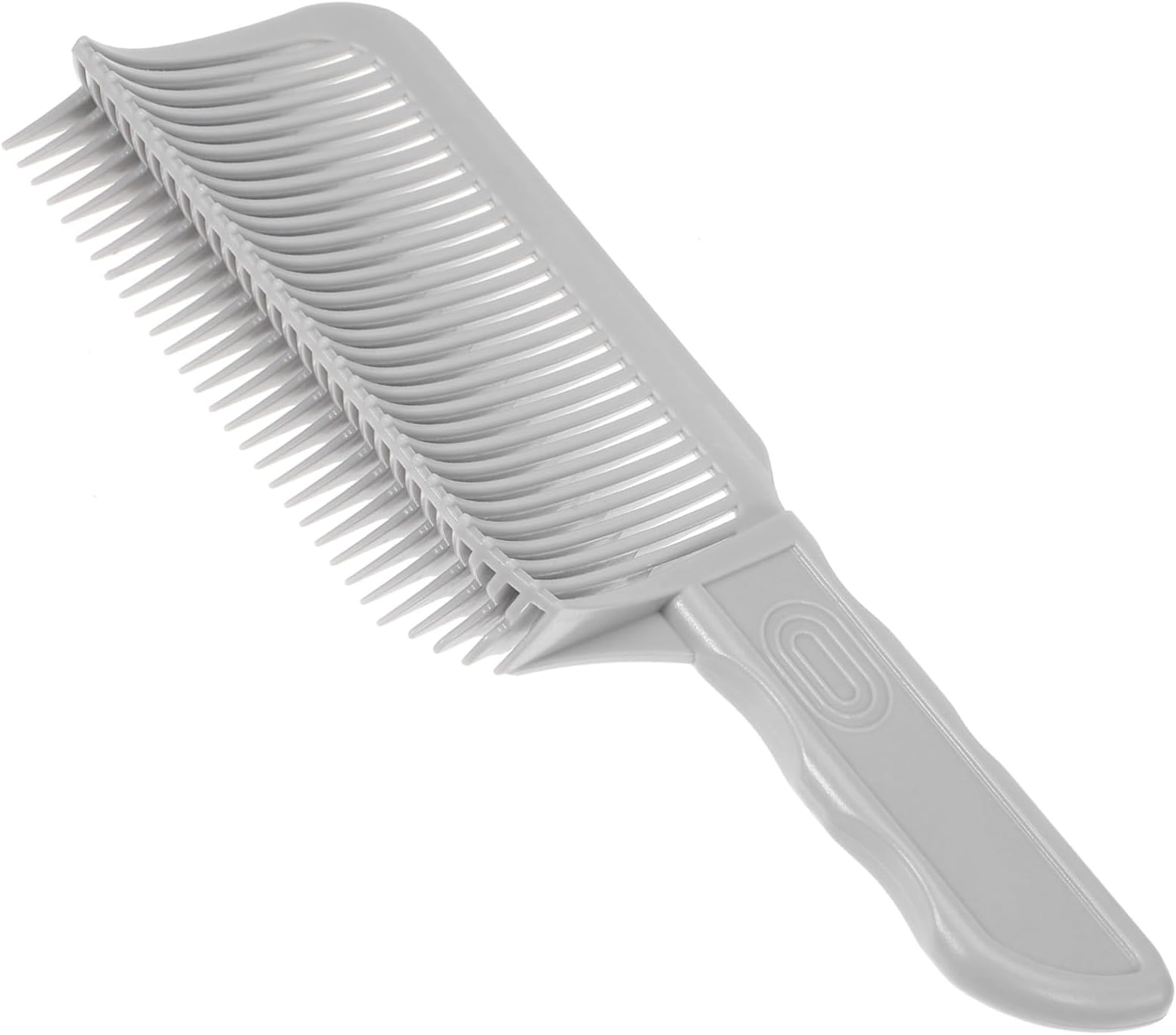 Ergonomic Fade Comb for Men Professional Barber Cutting Tool Flat Top Styling Comb with Safety Design for Salon and Home Use