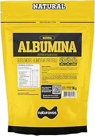 Albumina Natural 1Kg - Naturovos, Naturovos
