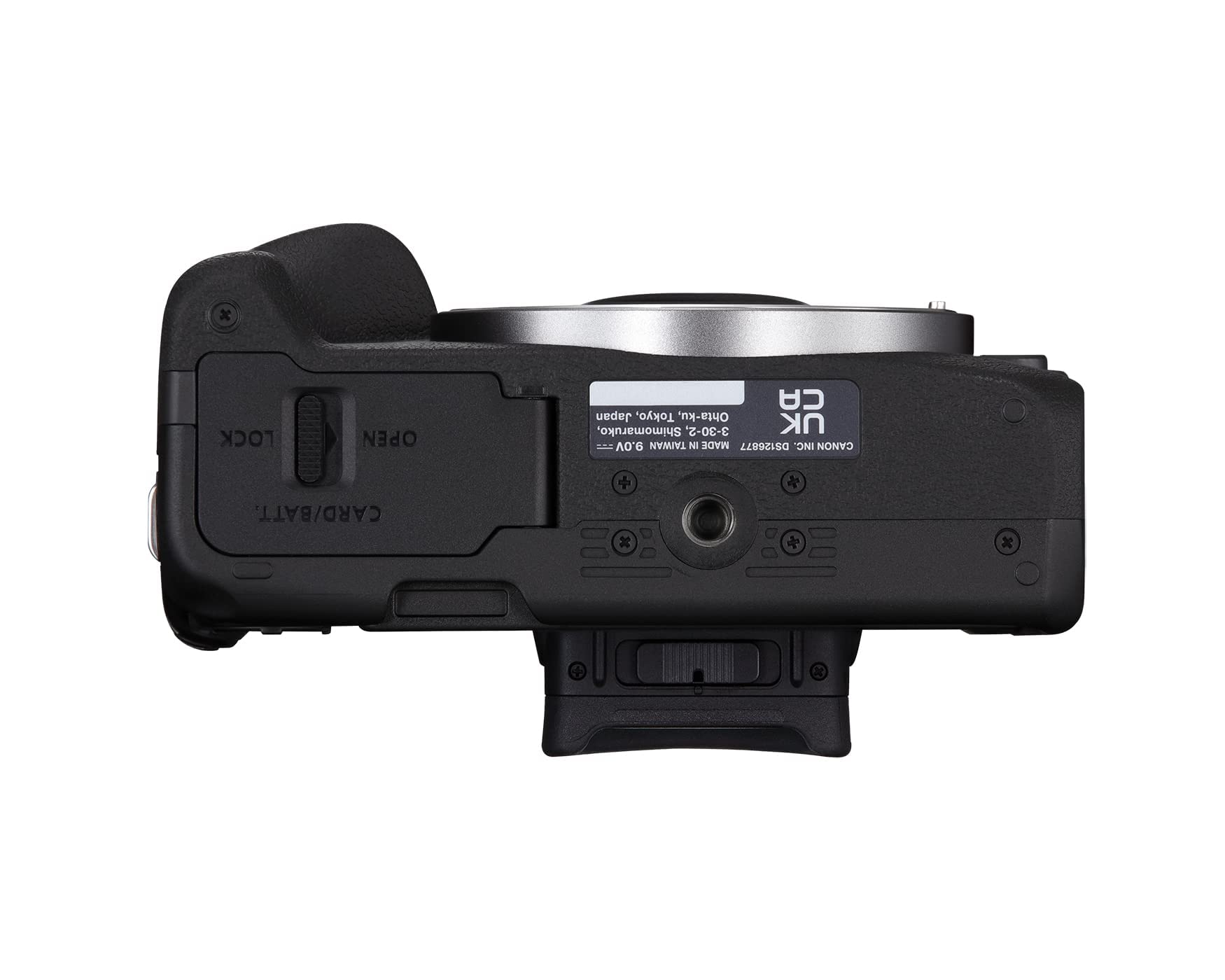 Canon EOS R50 Appareil Photo (Hybride APS-C 24M Pixels, 15 im/Sec, CMOS AF Dual Pixel, vidéo 4K/30p, WiFi) sans Objectif, Noir