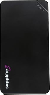 Sapphire 3 Mobile Hotspot, Portable WiFi Hotspot for Travel in 130+ Countries, Supports 300 Mobile Networks, Preloaded 4GB Free Global Data and 12-Hour Battery Life