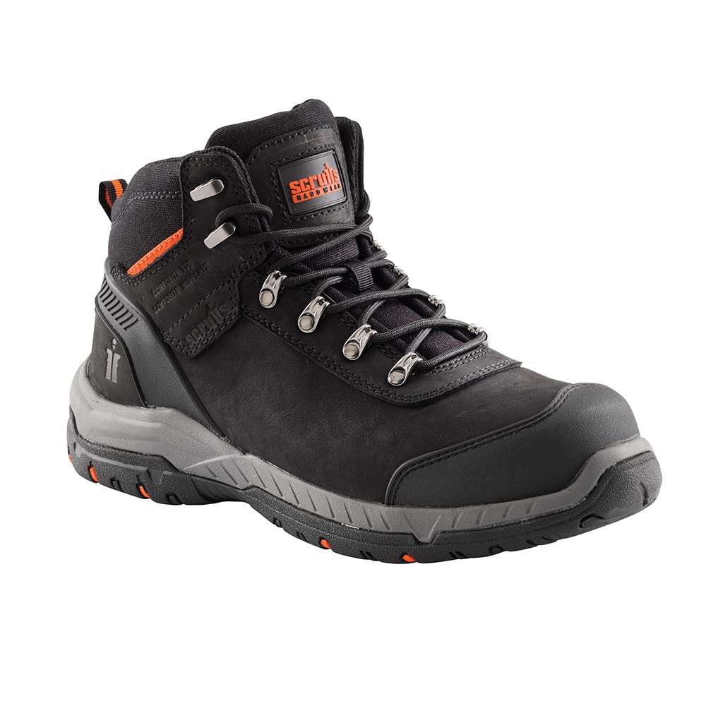 ScruffsMen's Sabatan Safety Boots Black Ankle