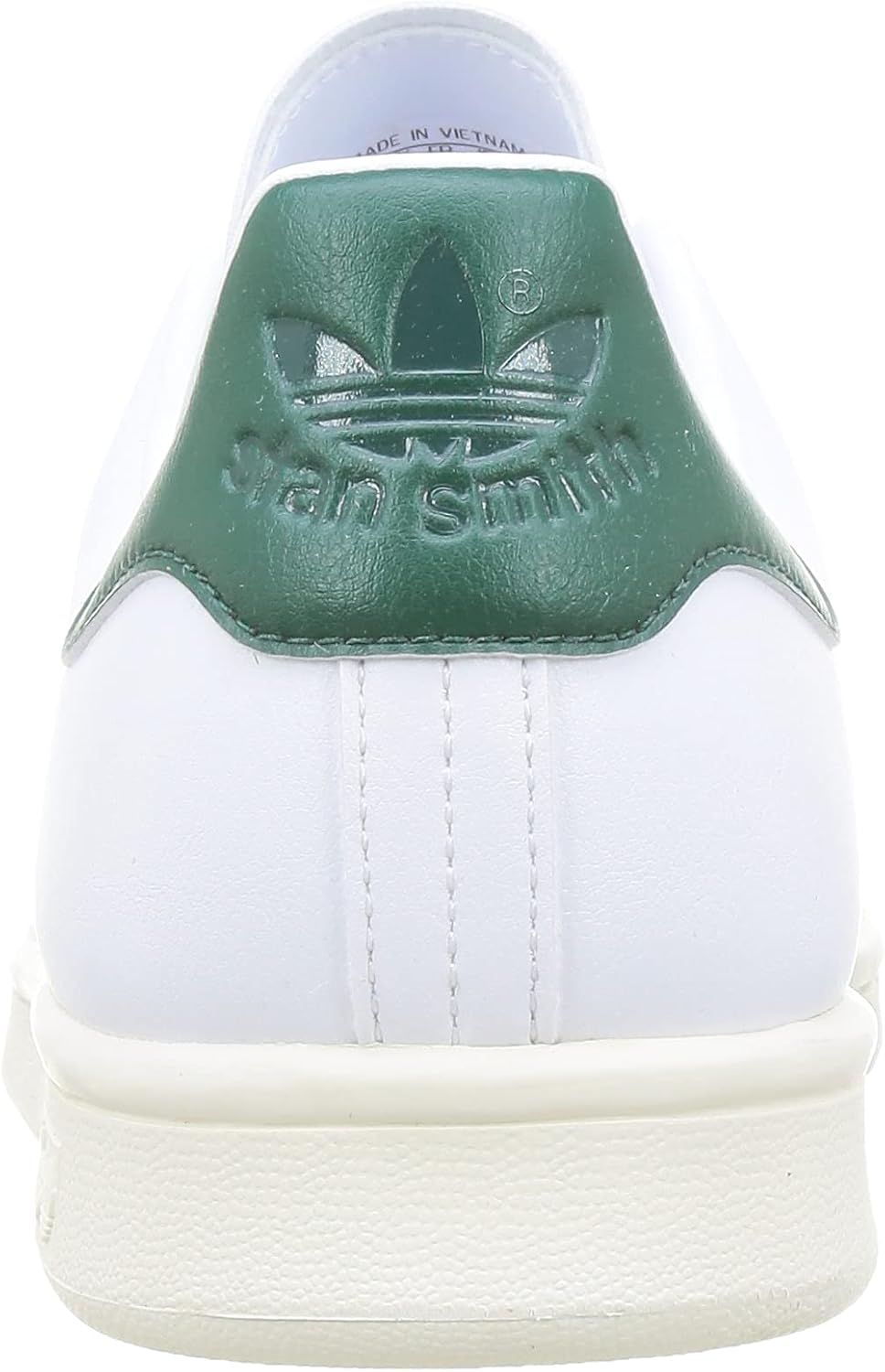 adidas Originals Men's Stan Smith Low Sneakers, White Collegiate Green Off White, 6 - Image 3