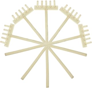BESTOYARD Sand Garden Rake Miniature Zen Garden Rake 5pcs Sandbox Sand rake Office Desk Decorations Japanese Garden rake Sand Table Decoration Miniature Zen Sandbox Rake