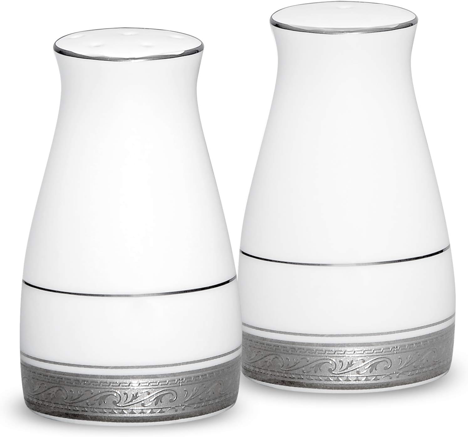 Crestwood Platinum Salt and Pepper Shakers