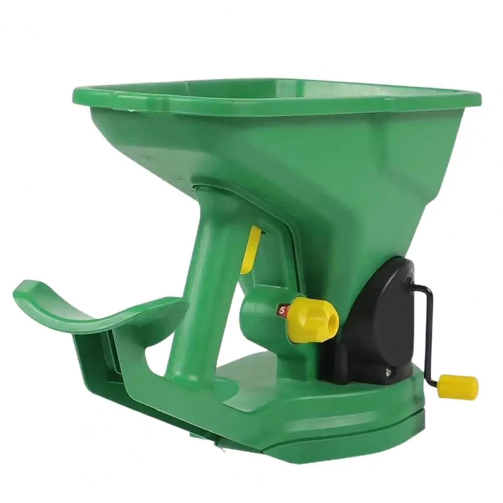 semoir Manuel Épandeur de Jardin Portable, jardinière portative pour Jardin et Ferme avec capacité de 1,5 l, 5 Vitesses, économie d'énergie Fournitures de Jardin