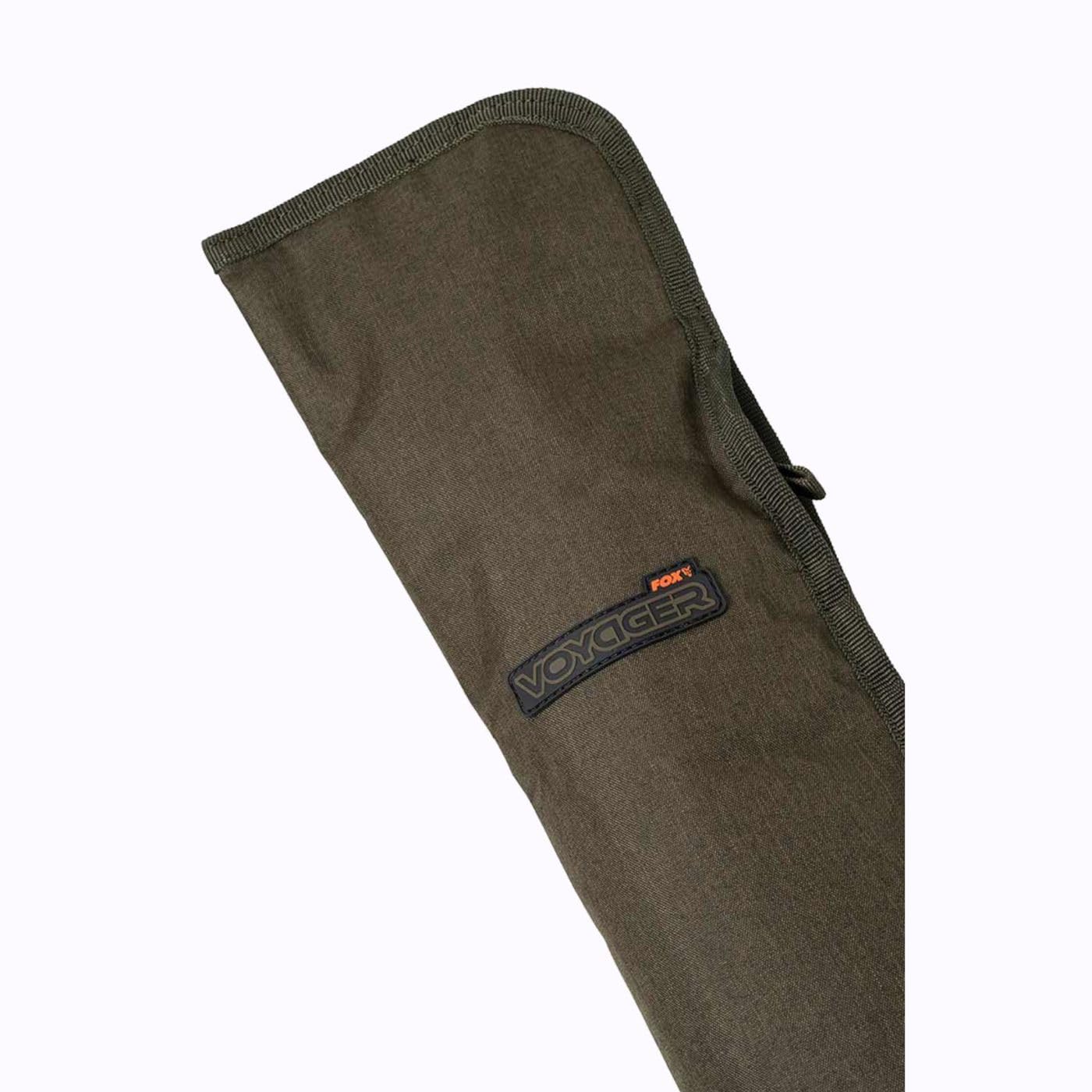 Fox Voyager 10ft Single Rod Sleeve - Rutentasche, Rutenfutteral, Angeltasche, Zubehörtasche, Tragetsche für Karpfenruten