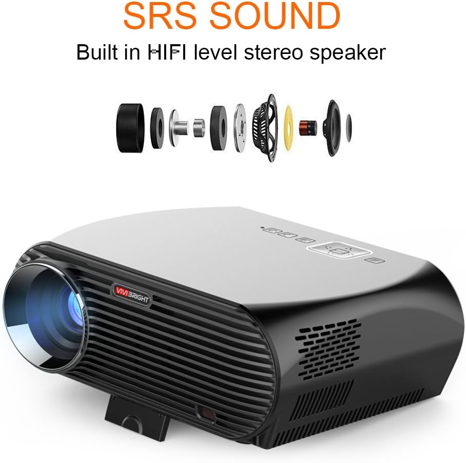 Newpal NP100 Projector SRS Sound System