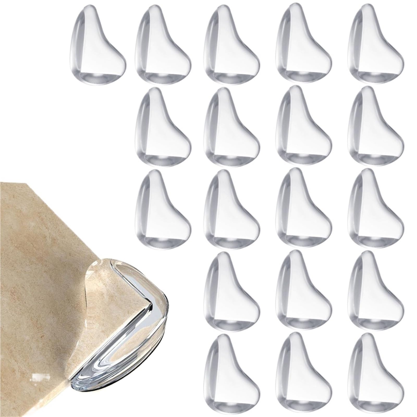10PCS/20PCSSilicone Protective Table Corner For Furniture