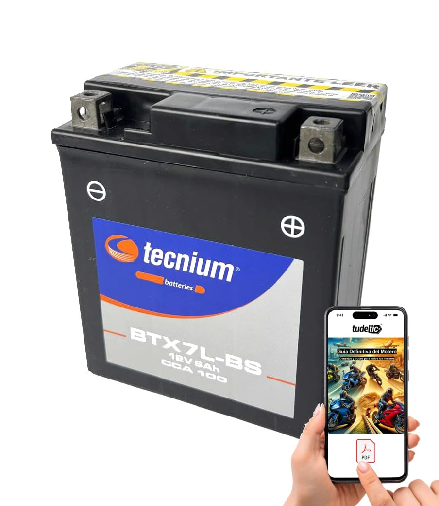Batería BTX7L-BS solución de arranque para moto y libro PDF mecánico 5