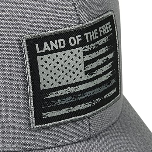 Image of Wolverine Trucker Hat | Mesh Back | Snapback | Adjustable | Rugged | Durable | Workwear