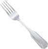 Winco 12-Piece Toulouse Salad Fork Set, 18-0 Extra Heavy Weight Stainless Steel, Silver