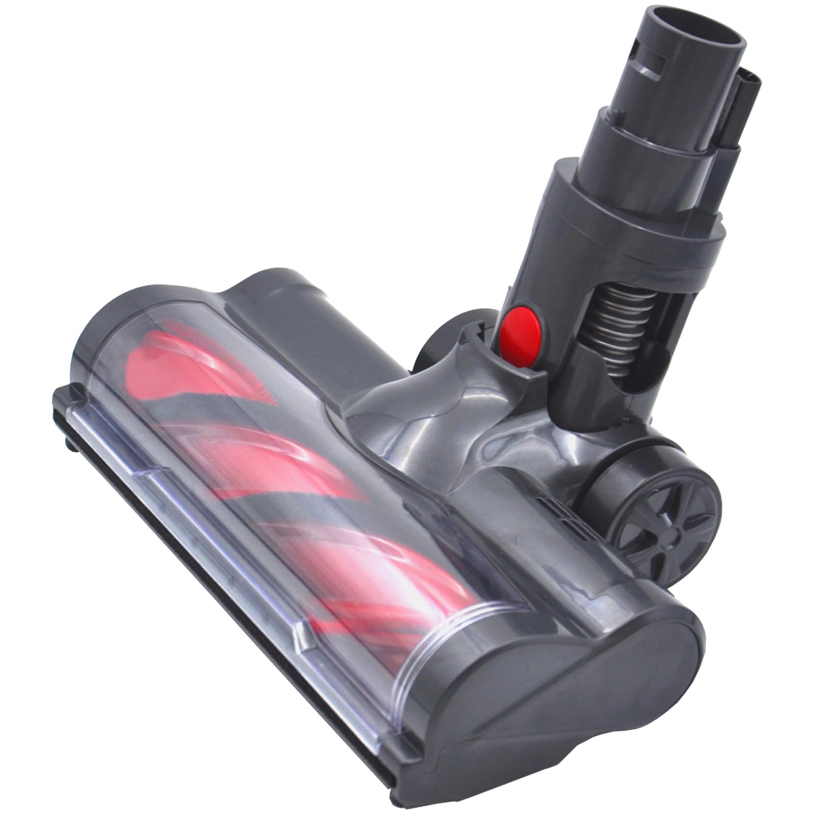 Tête de brosse électrique pour aspirateur avec rouleau tapis et sols durs