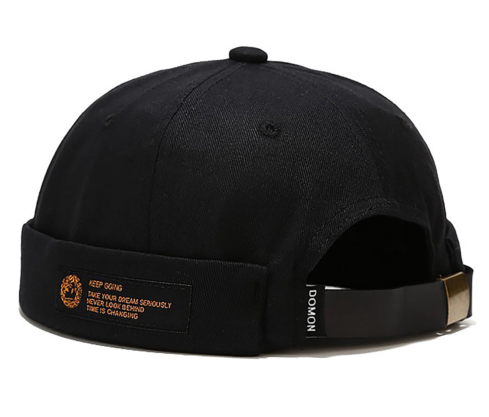 Mens Docker Hat Cap Brimless Hats Beanie Skull Cap Worker Sailor Cap Rolled Cuff Retro Adjustable-image-13
