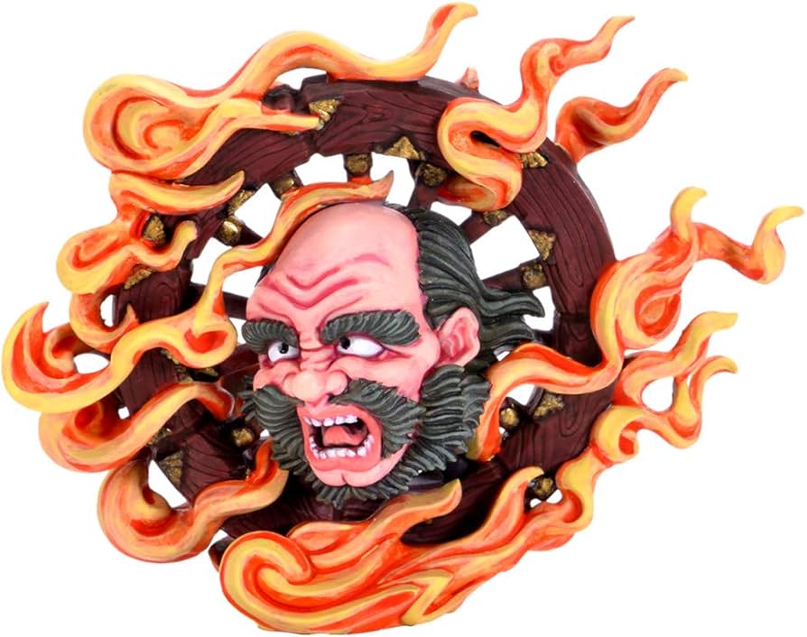 羅本製所　心地繪製　地獄晝道　アートプリント、表札セット フィギュアのお供に Amazon | 塗るプラ-05 輪入道 | フィギュア・ドール 通販