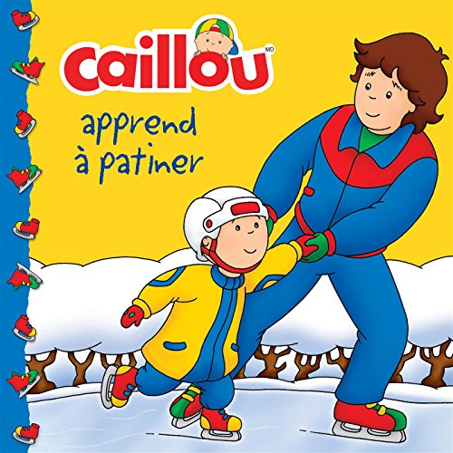 livre Caillou apprend à patiner