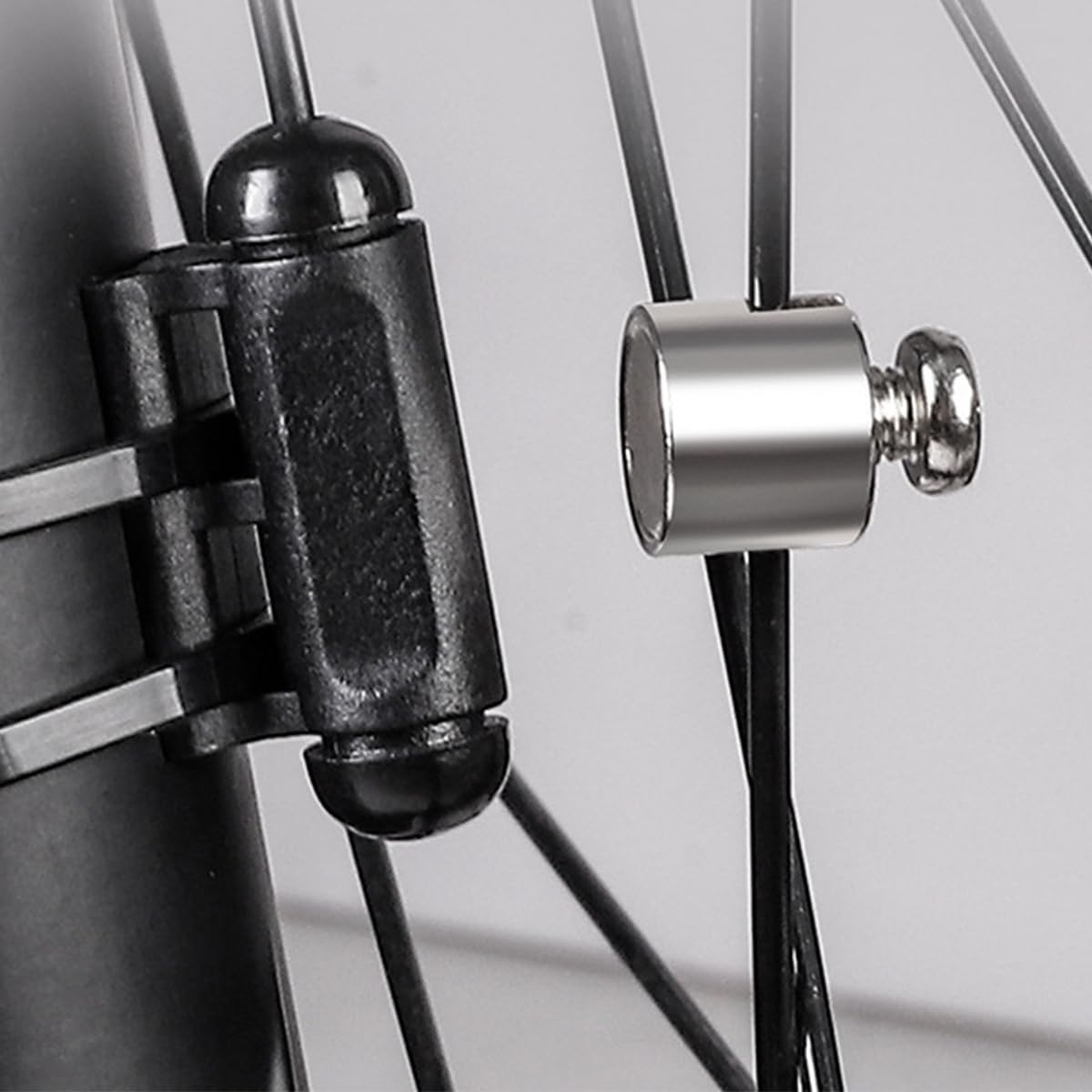 Aimants Magnétiques Pour Compteur de Vitesse de Vélo, Lot de 2, Pièces de Rechange Universelles Argent