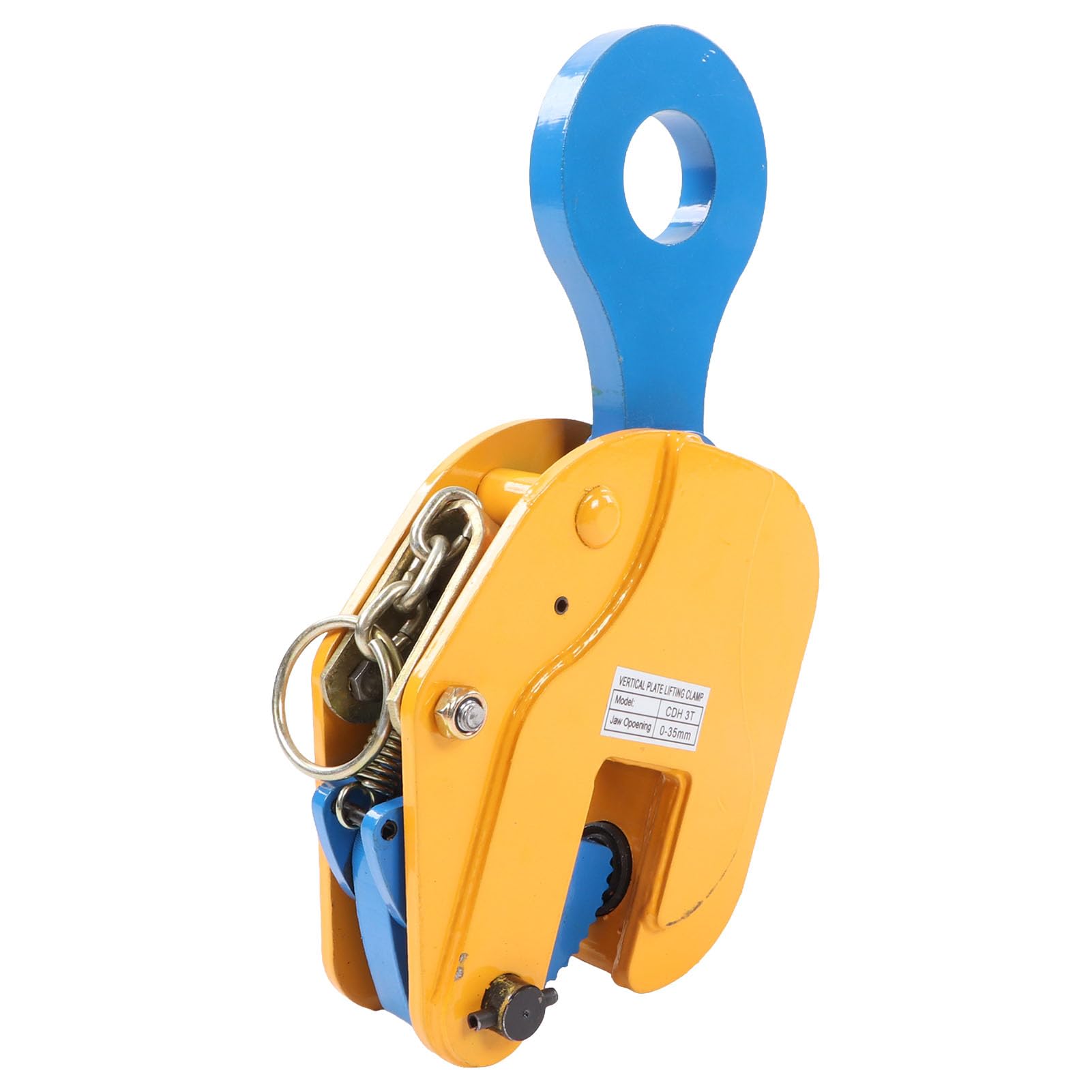Vertical Plate Clamp Heavy Duty 6614lbs Load Capacity Steel Plate Lifting Clamp for Efficient Steel Plate Transportation Shipyard