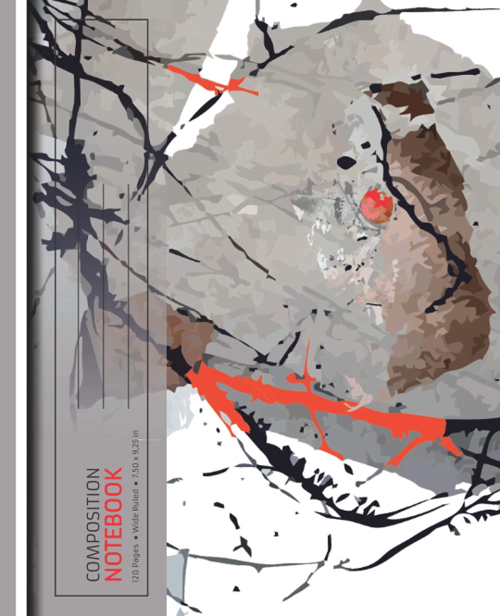 Impressive Composition Notebook: Wide-Ruled Paper|Handy Medium Sized 7.5x9.25inches|120 Blank Pages|60 Sheets|For Students High School & University. ... Science Journal to Writing Notes for Teachers