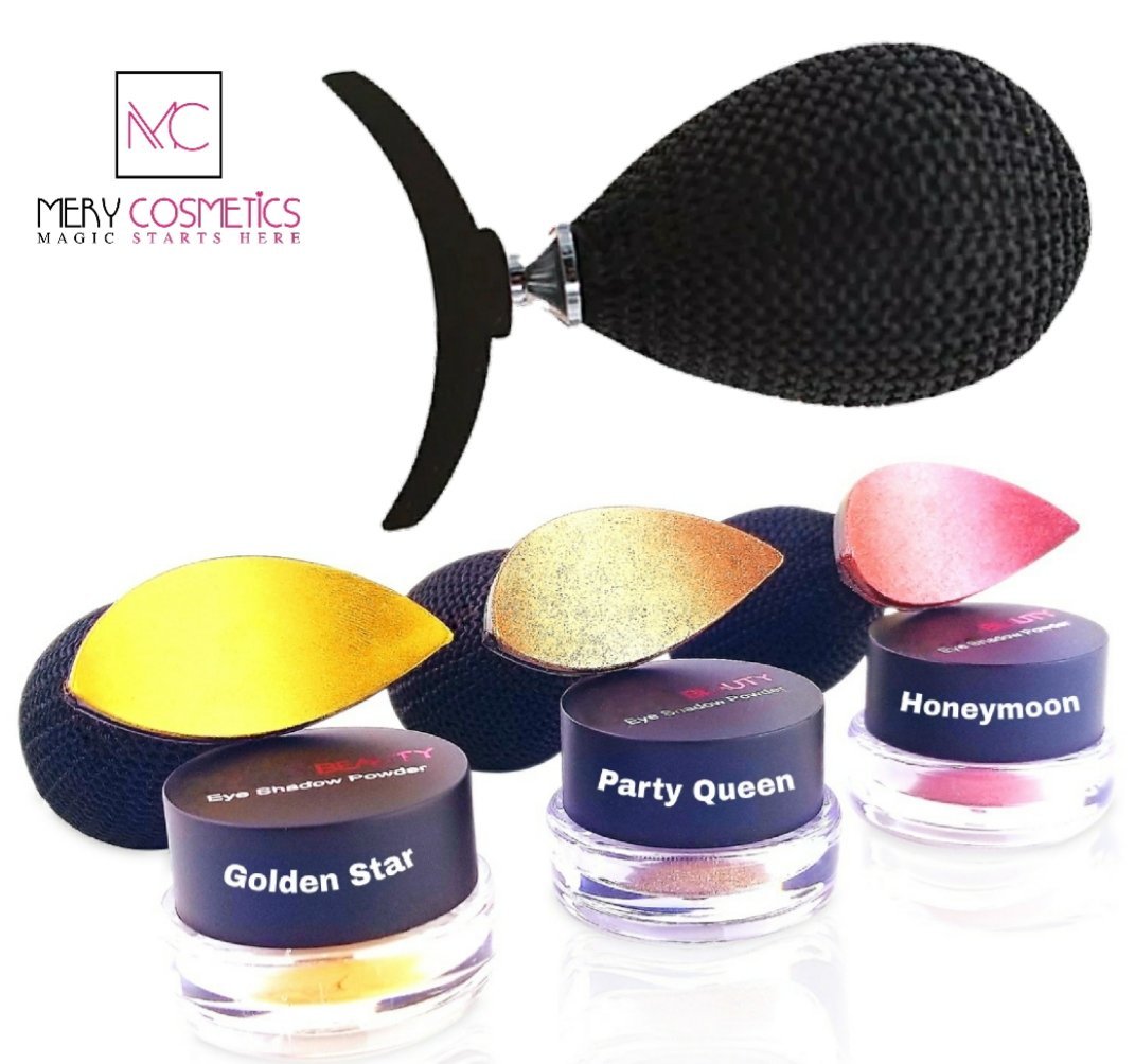 [Upgraded] Eyeshadow Stamp Crease Applicator AND Eyeshadow Powder Kit By Mery