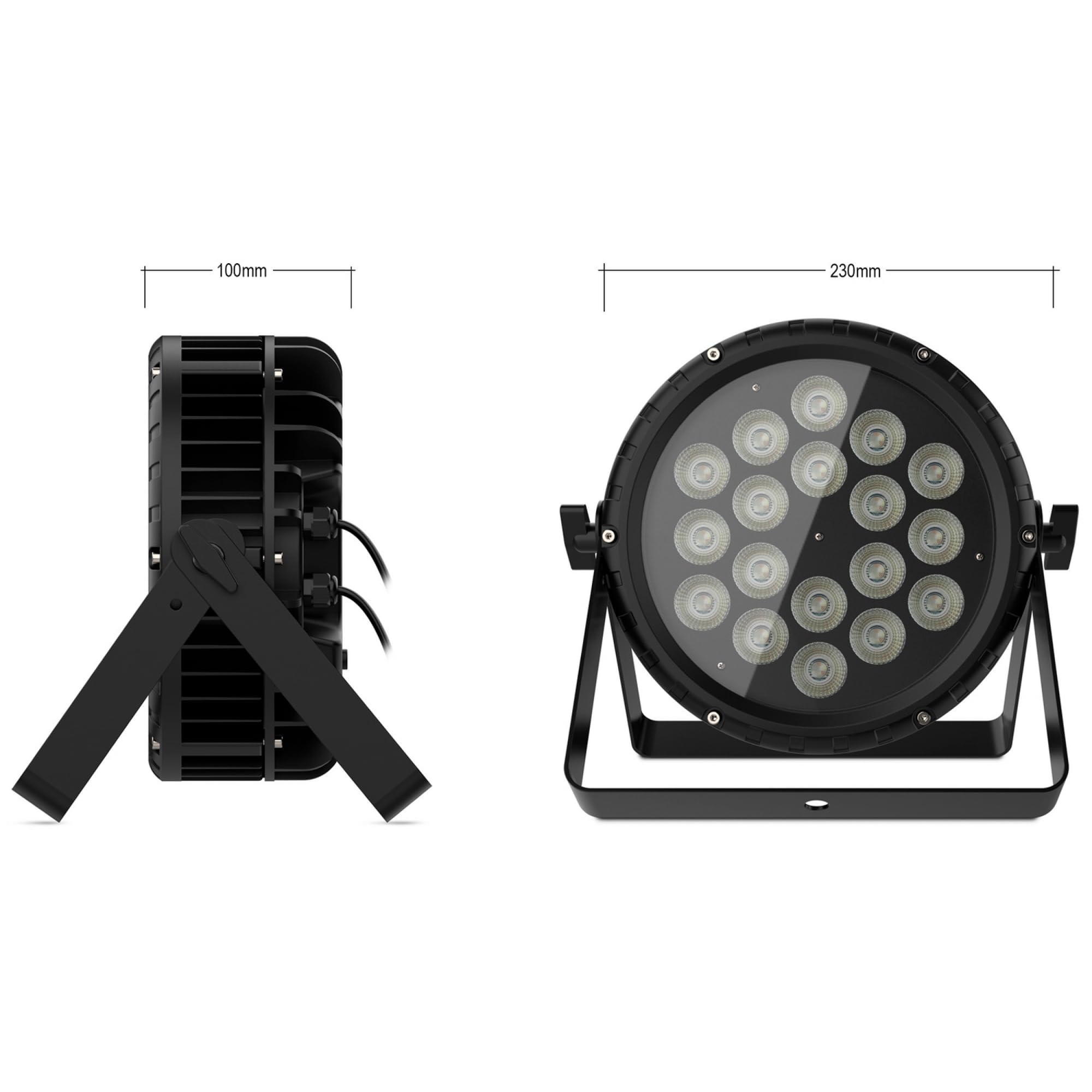 Audibax Water 180 Foco Par LED IP65 Exterior 180W RGBW