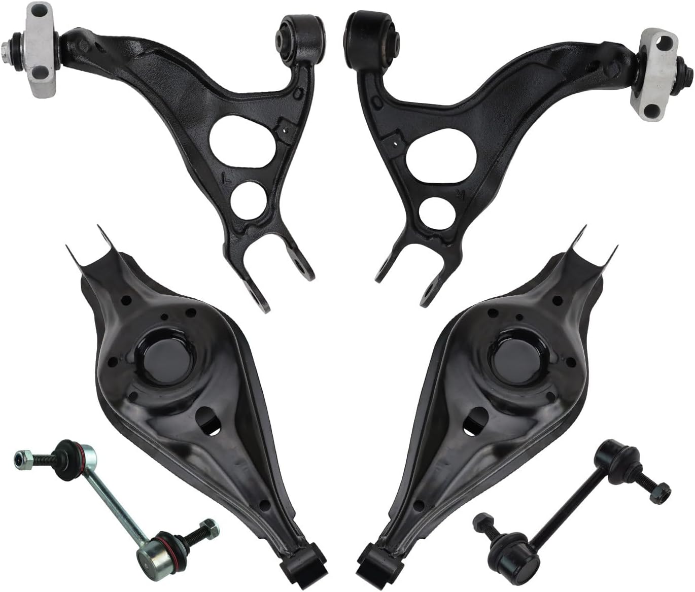 TRQ Rear Suspension Kit Compatible with 13-19 Explorer 10-19 Flex 10-16 MKS MKT Police Interceptor Sedan Police Interceptor Utility 14-18 Special Service Police Sedan Taurus