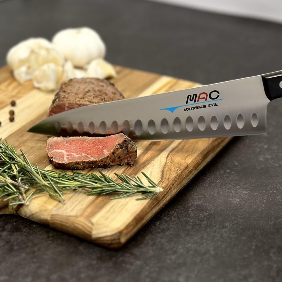 Amazon.co.jp: マック シェフシリーズ 牛刀 (薄切り) 200mm TH-80