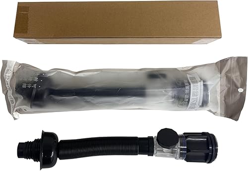 Miniatura 8 de Kit de drenaje de fregadero de baño con tubo P-Trap flexible y expandible antiolor, tubo de drenaje de fregadero de baño para agujero de 1-14" y