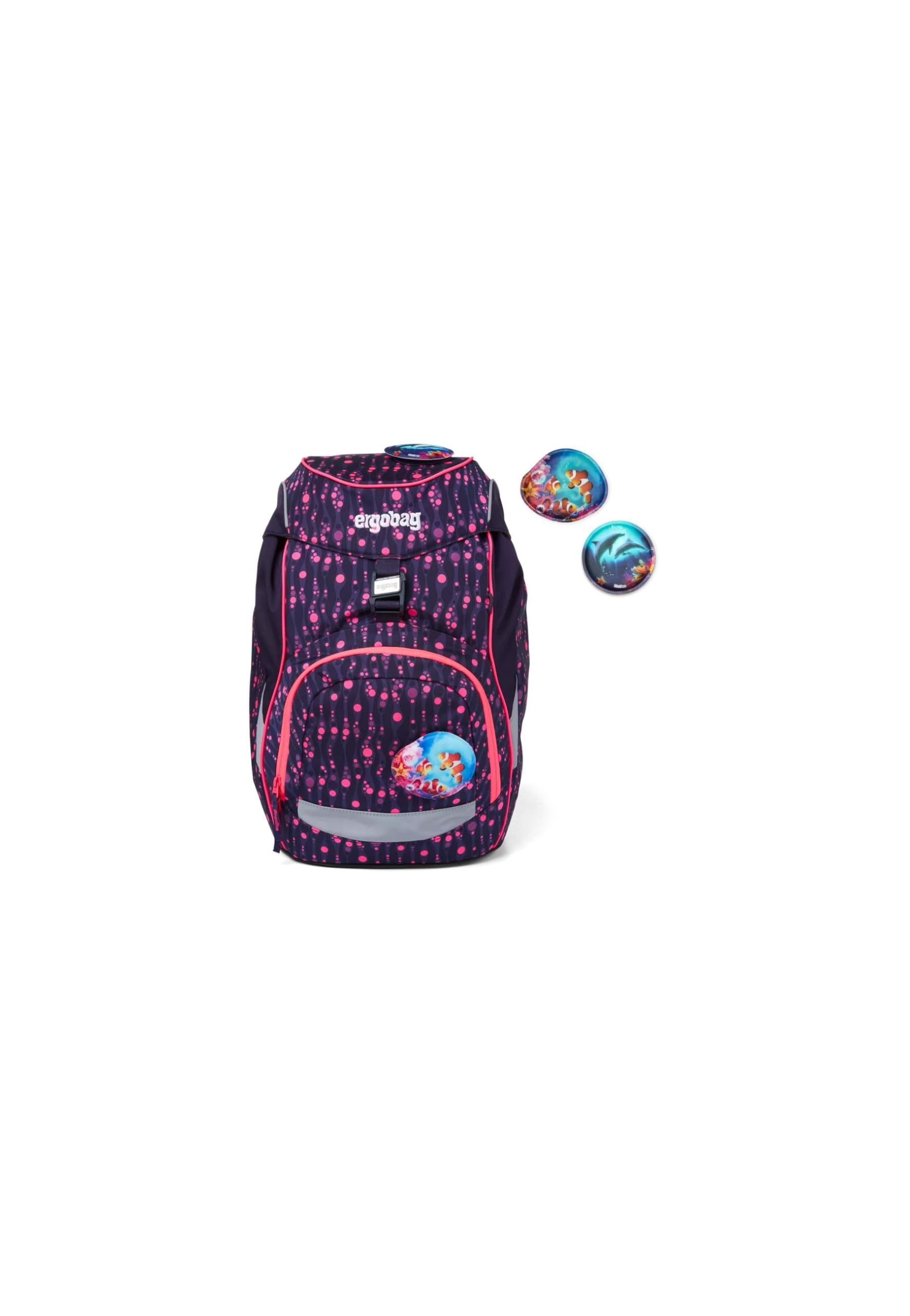 ergobag Bearmuda Square Zaino da Ragazzi, Unisex