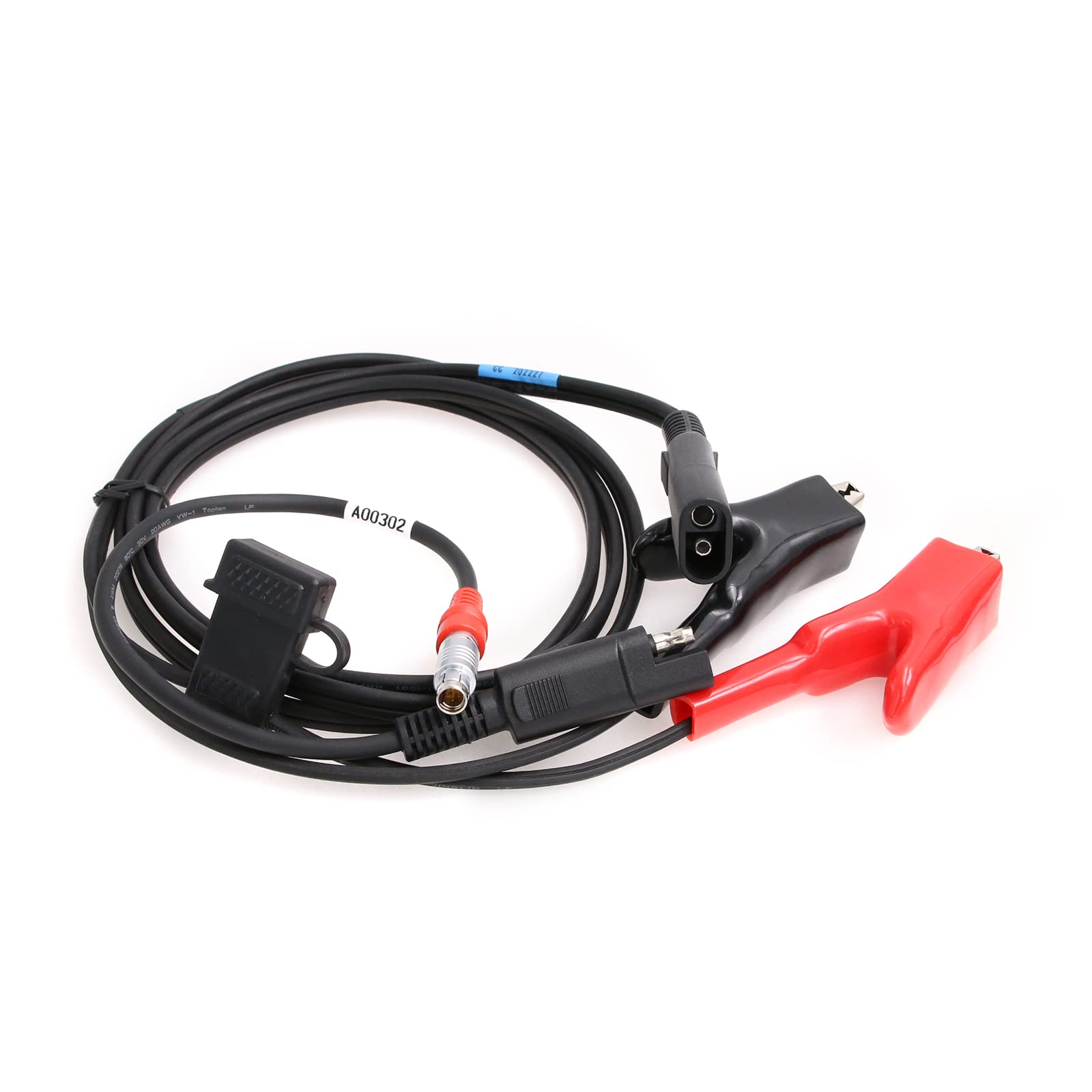 SZRMCC Cable de alimentación de datos receptor GPS de 12 V CC para GPS Top-con GB500 GB1000 HiPer V GB Plus GR-3 GR-5 (A00400+A00302)