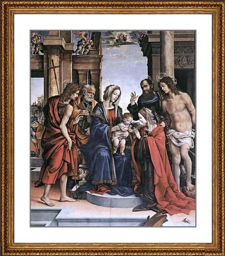 Filippino Lippi The Marriage of St Catherine 20.25