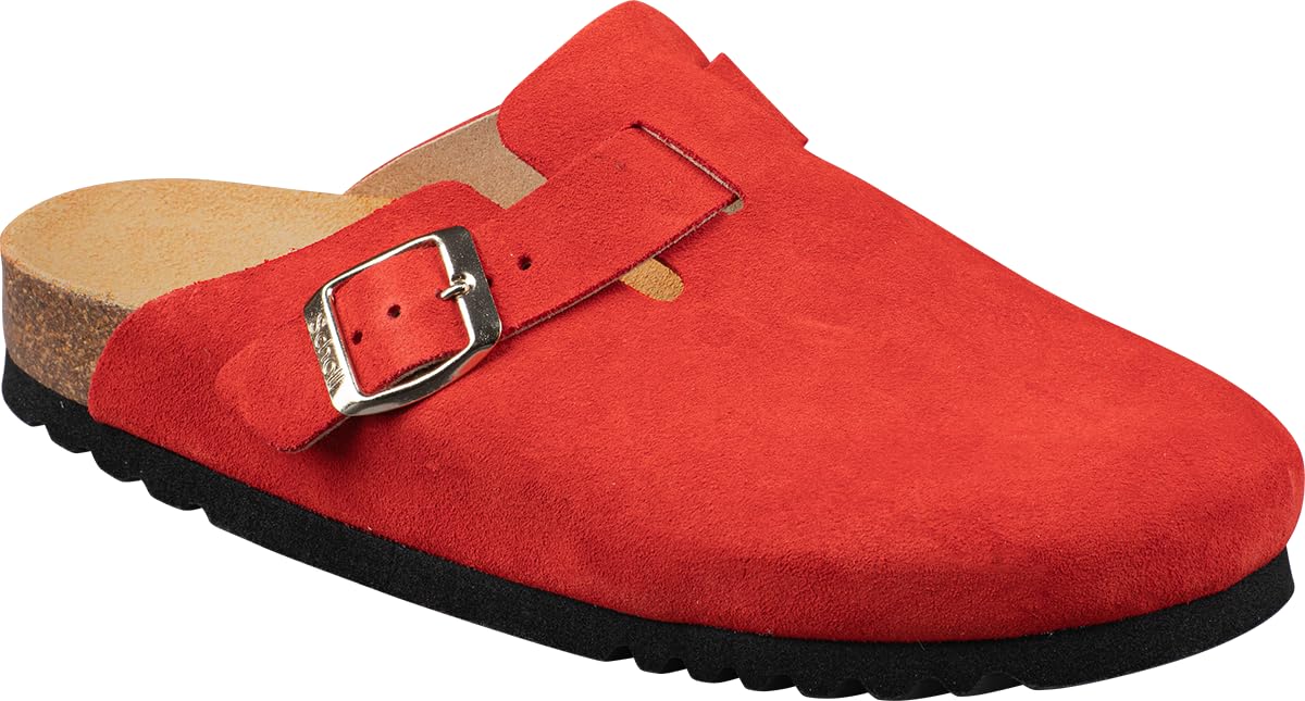 Scholl Women's FAE Sandal, red, 5 UK