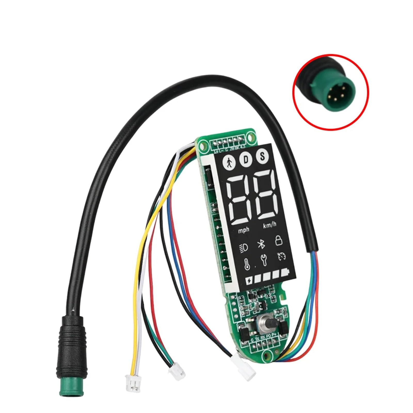 Obwód wyświetlacza wskaźników deski rozdzielczej Bluetooth, dla Xiaomi, części zamienne do skutera elektrycznego 3 Lite Board MI3 Lite Wyświetlacz skutera elektrycznego