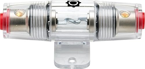 InstallGear Portafusibles AGU en línea calibre 810 AWG con fusible de 40 amperios para cable de calibre 8 o 10 Piezas de automóvil, automóviles,