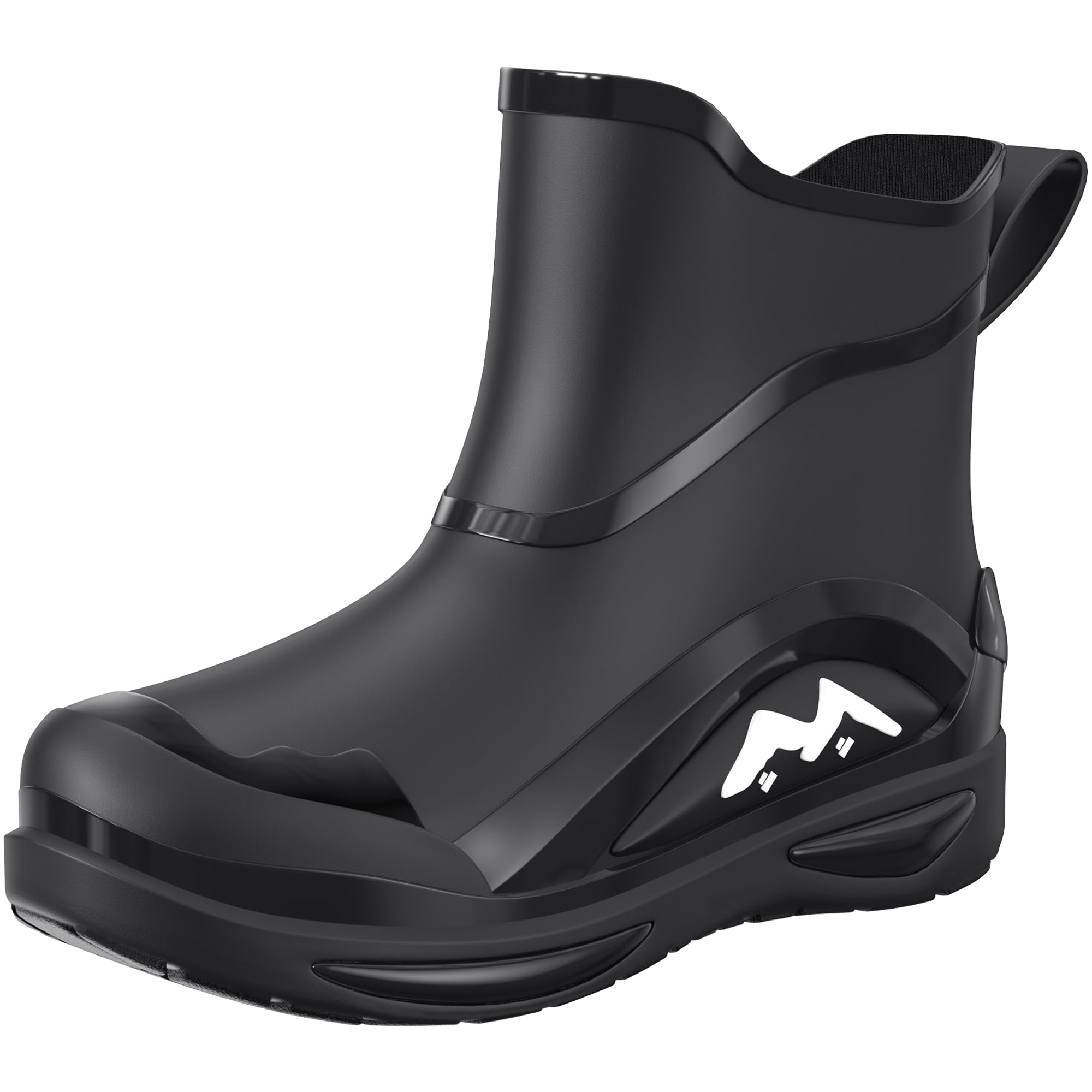Tarminasmens Rain Boots Ankle Rubber Boots For Men Waterproof