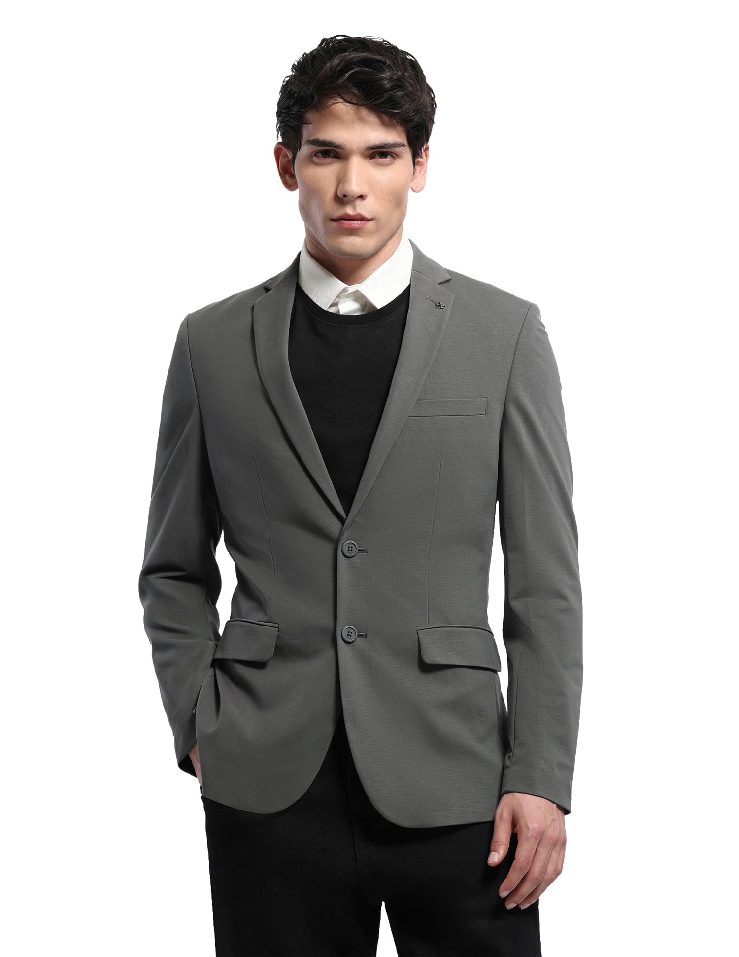 arrow Men's Zero Calorie Slim fit Velocity Blazer-picture-35