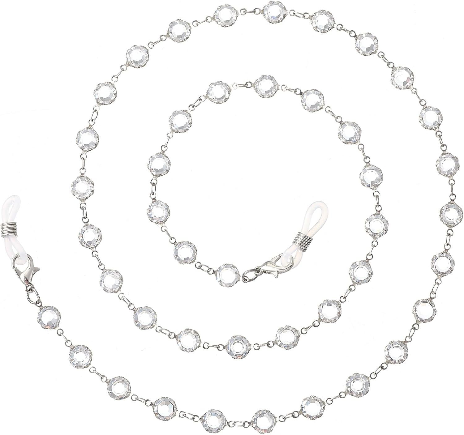 Crystal Beaded Eyeglasses Chain...
