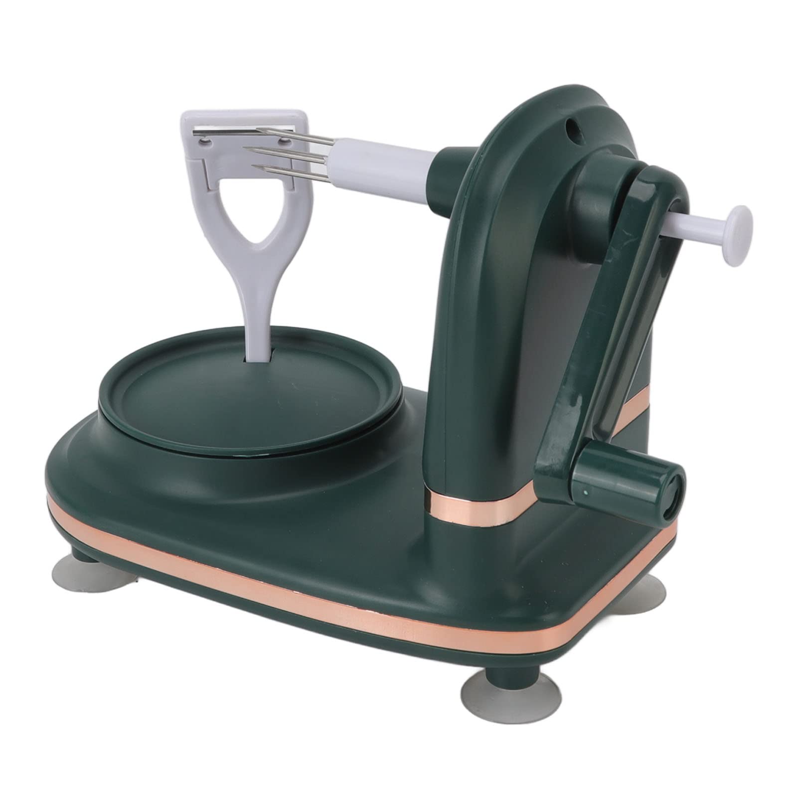 Pela-mele con Lama in Acciaio Inossidabile, ABS Resistente, Pela-mele, Pela-pere, Taglia-mele, Taglia-pere, Pela-Frutta per Casa, Cucina, Frutta (Compressione a caldo delle